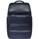 Piquadro W132 Business-Rucksack 47 cm Laptopfach blue