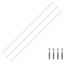 vidaXL Sicherheitsgitter für Fenster mit 3 Querstangen 3 pcs 93-174 cm