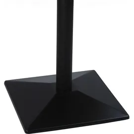 sam möbel gmbh Bistrotisch 110 x 75 cm Akazie nussbaumfarben/schwarz