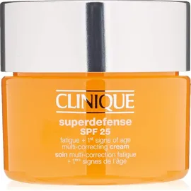 Clinique Superdefense SPF 25 Fatigue + 1st Signs of Age Multi-Correcting Cream combination oily to oily skin 30 ml