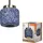 LEDVANCE Terrazzo 1-flg. 30 cm Kugel blau Metall