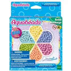 AquaBeads: Nachfüllpackung mit Perlen in Pastellfarben