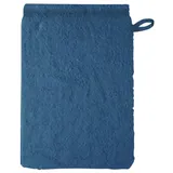 CAWÖ Life Style Uni 7007 Waschhandschuh 16 x 22 cm nachtblau