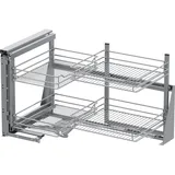 Vauth-Sagel Cor Fold Eckauszug Set Classic KB 900 mm links silber
