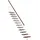 Minka Mittelholmtreppe Style 35 304 cm Edelstahl/Holz