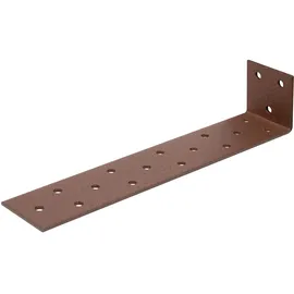 GAH Alberts Alberts Duravis Flachstahl-Betonanker Rostbraun Duplexbesch. 205 x 40 x 40 mm