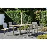 Niehoff Solid Profilkufe Edelstahl - 220 x 95 cm