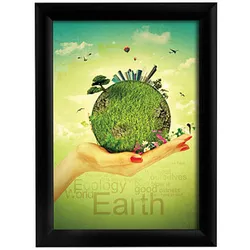 update displays  Klapprahmen schwarz 34,6 x 46,9 cm