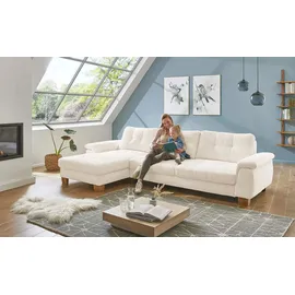 meinSofa Ecksofa aus Cord Suna ¦ beige ¦ Maße (cm): B: 316 H: 86 T: 177.0