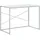vidaXL Computertisch Weiß 110x60x70 cm Holzwerkstoff