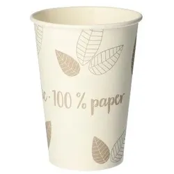 2000 Pappbecher `pure` 0,18 l unbeschichtet Heißgetränk Kaltgetränk Kaffee Becher