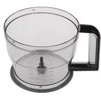 bsh ersatzteile Becher Skalierter Mixbecher für Zerkleinerer 00748750 schwarz