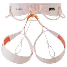 Petzl Whisper Klettergurt Weiß/Orange