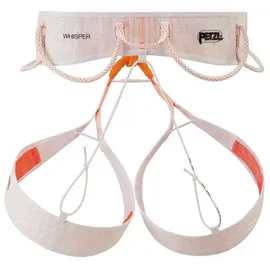 Petzl Whisper Klettergurt Weiß/Orange