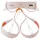 Petzl Whisper Klettergurt Weiß/Orange