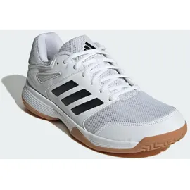 adidas Speedcourt IN Herren Cloud White/Core Black/Gum 44 2/3
