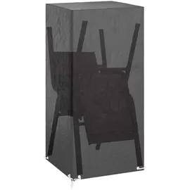 vidaXL Gartenstuhl Abdeckung 75 x 70 x 140 cm Schwarz