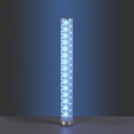 Leuchtendirekt JustLight LED Stehleuchte Bingo Säule chrom