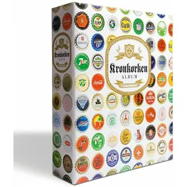 leuchtturm gmbh Kronkorken-Album. Inkl. 5 COMPART-Hüllen und 5 schwarzer Zwischenlagen