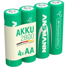 Ansmann Green-Pro AA 2600 mAh 4 St.