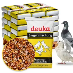 deuka Siegermischung I 30x25kg - Ergänzungsfuttermittel für kleine Taubenrassen und Kurzschnäbler