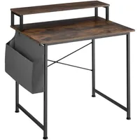 Tectake Schreibtisch, Everett 80 x 55 x 90 cm
