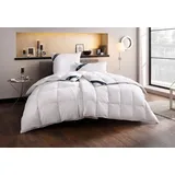 Haeussling Daunenbettdecke HAEUSSLING "Kristall Edition", weiß, B:135cm L:200cm, Bezug: 100% Baumwolle. Füllung: 60% Daunen, 40% Federn, Bettdecken