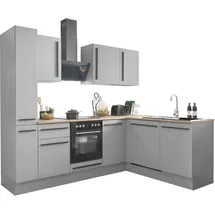 BASIC by Balculina Winkelküche L-Form 250 cm grau
