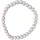 VIVANCE Armband Süßwasserzuchtperlen pink 6mm glänzend 18cm