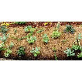 Aquagart 10m Böschungsmatte Kokos 1m breit Teichfolie Kokosmatte 750g