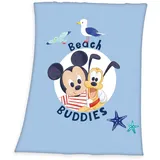 Disney Disney's Mickey Mouse Microfaserflauschdecke, 75x100 cm, 100% Polyester