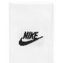 Nike Sportswear Everyday Essential Crew-Socken White/Black 38-42