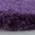 Ayyildiz Fluffy 3500 Hochflorteppich Ø 80 cm lila