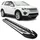Omac Kfz-Schmutzfänger Trittbretter für Land Rover Discovery Sport 2014-25 Alu, 2-tlg., Rutschfest, Haltbar, Aerodynamik schwarz|silberfarben