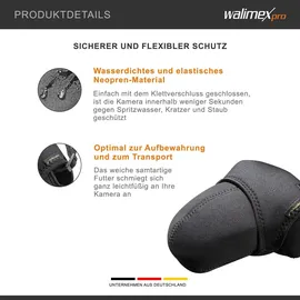 walimex pro Neopren Schutzhülle M schwarz