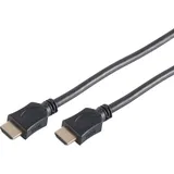 S/CONN maximum connectivity HDMI-Kabel 3 m Schwarz