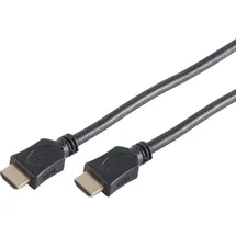 S/CONN maximum connectivity HDMI-Kabel 3 m Schwarz