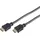 S/CONN maximum connectivity HDMI-Kabel 3 m Schwarz