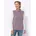 Pullunder CLASSIC BASICS Pullunder Damen Gr 52 violett Baumwolle Polyacryl Pullover Pullunder