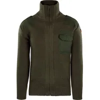 normani Outdoor Sports Herren-Strickjacke Istrup in Oliv | Gr.: M
