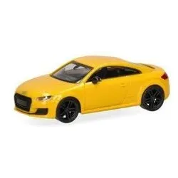 HERPA 028356-002 1:87 Audi TT Coupé, vegasgelb/schwarz