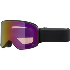Alpina Slope Q-Lite Skibrille (Größe One Size, schwarz)