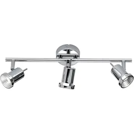 ETC Shop Deckenleuchte 3-flg. LED grau