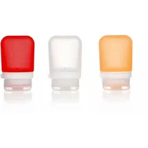 humangear GoToob Fläschchen, 3x53ml, rot/orange