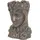 ML-Design Frauenkopf Figur 21 x 16 x 32 cm Bronze