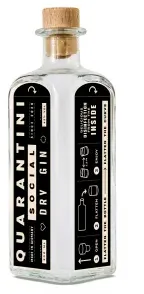 Quarantini Social Dry Gin 42% 500ml