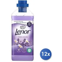 12X Bundle Lenor Weichspüler Konzentrat 40 Wäschen Lavendel Ml 840