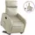 vidaXL Relaxsessel mit Aufstehhilfe Kunstleder 89,5 x 95,5 x 0 cm Creme
