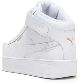 Puma Carina Street Mid Damen Puma White-Puma White-Puma Gold 42,5