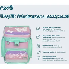 Scooli EasyFit 5-tlg. butterfly wishes